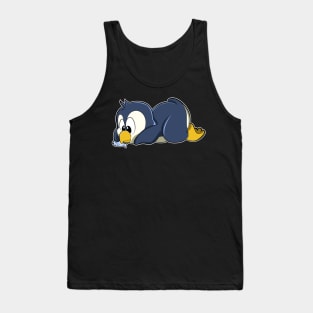 Penguin with Fish Tank Top